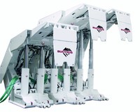 Roof support for longwall mining