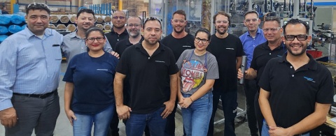 Teamwork Triumph: Our colleagues from Mexico and our in-house plant engineering (Rotec Engineering Center) have successfully collaborated to design, manufacture, install and put into operation our new intermediate tube line within only a few months.