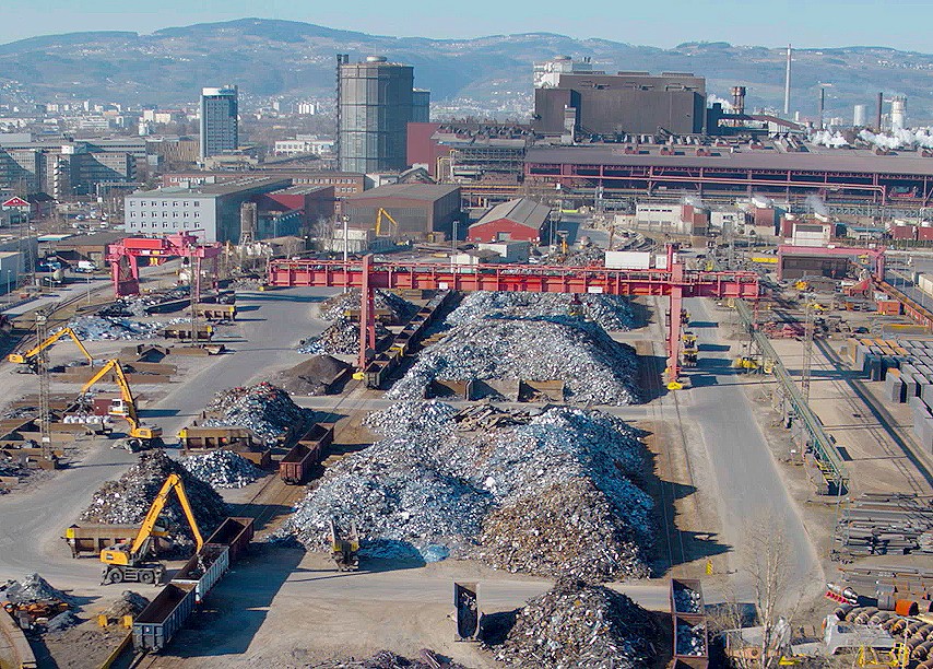 Unmixed recycled scrap complements iron ore to make perfect steel.