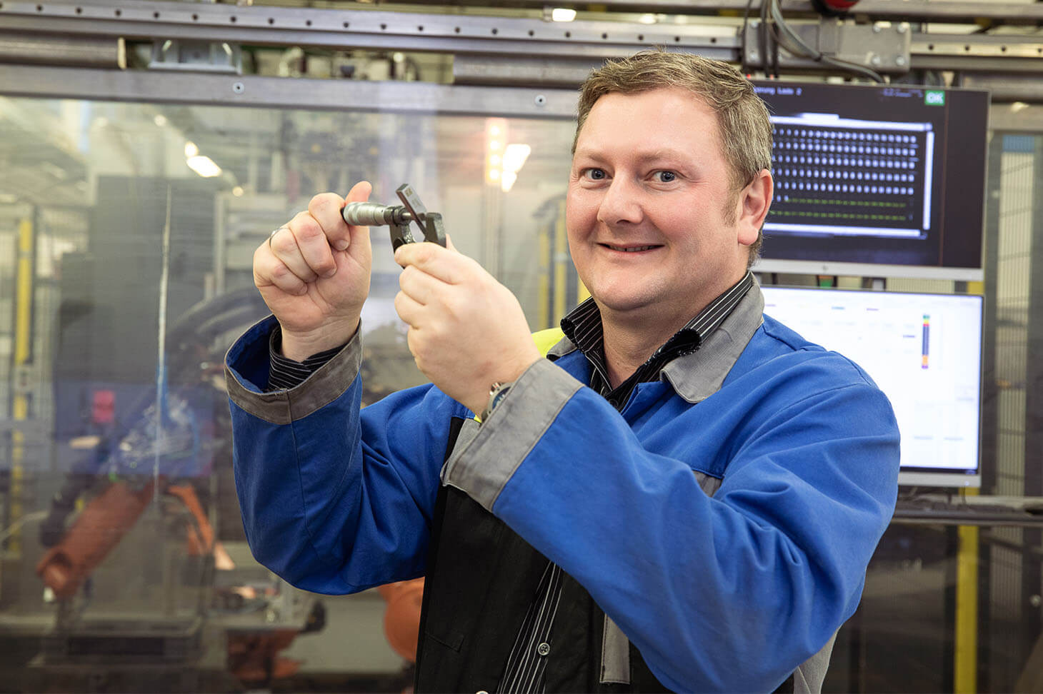 Portrait photo of Stefan K., Head of Mechanical-Physical Testing