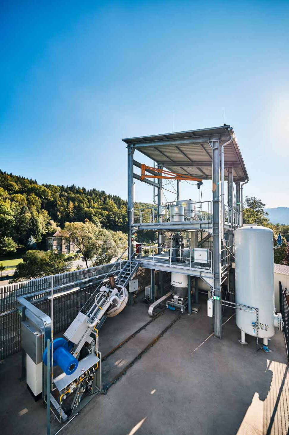 SuSteel Anlage der voestalpine mit Wasserstoff-Plasmatechnologie
