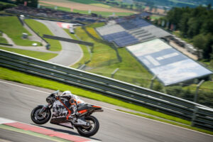 KTM relies on steel motorcycle chassis