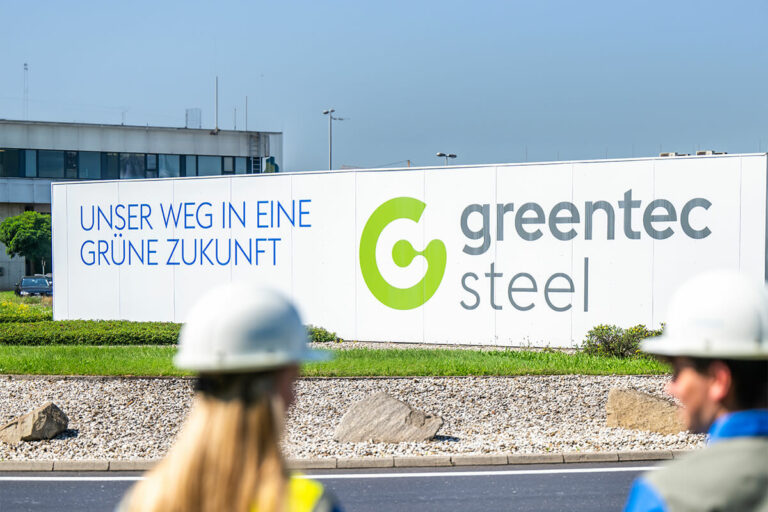 Mit greentec steel gestalten wir eine nachhaltige Zukunft