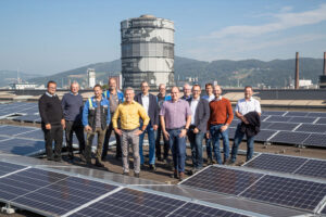 Mit Spannung in Linz erwartet: Photovoltaikanlagen für grünen Strom