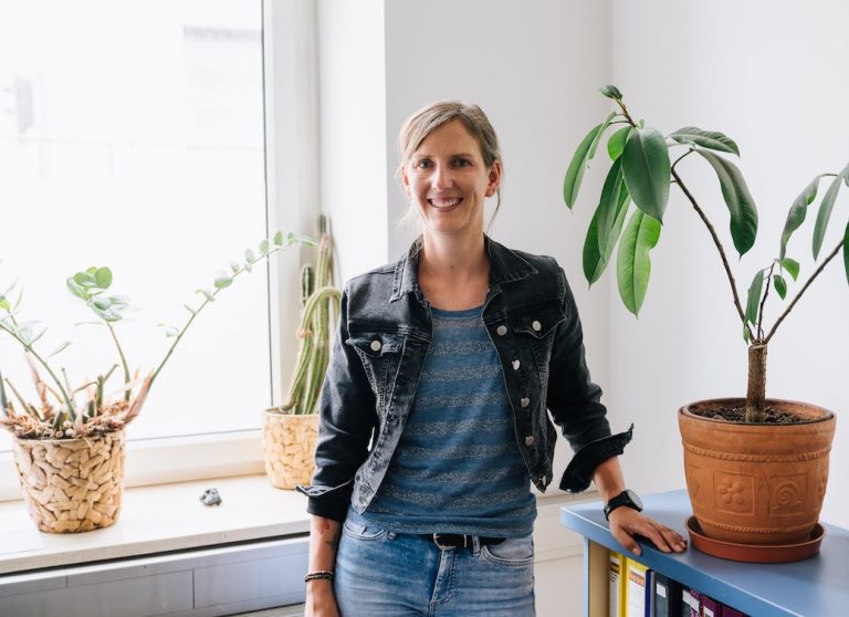 Forscherin Selina: Stahl trifft Baustoff
