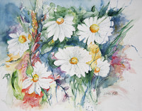 Brenneis - Blumenstrauss - Aquarell