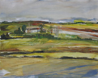 Frisch Elisabeth - Landschaft 2 - Aquarell