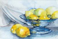 Stillleben, Aquarell, 40 x 30 cm