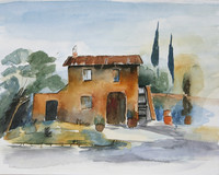 Kaar - Im Süden - Aquarell