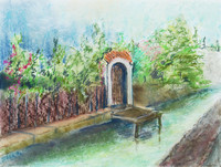 In Jindrichov, Pastellkreide, 50 x 40 cm