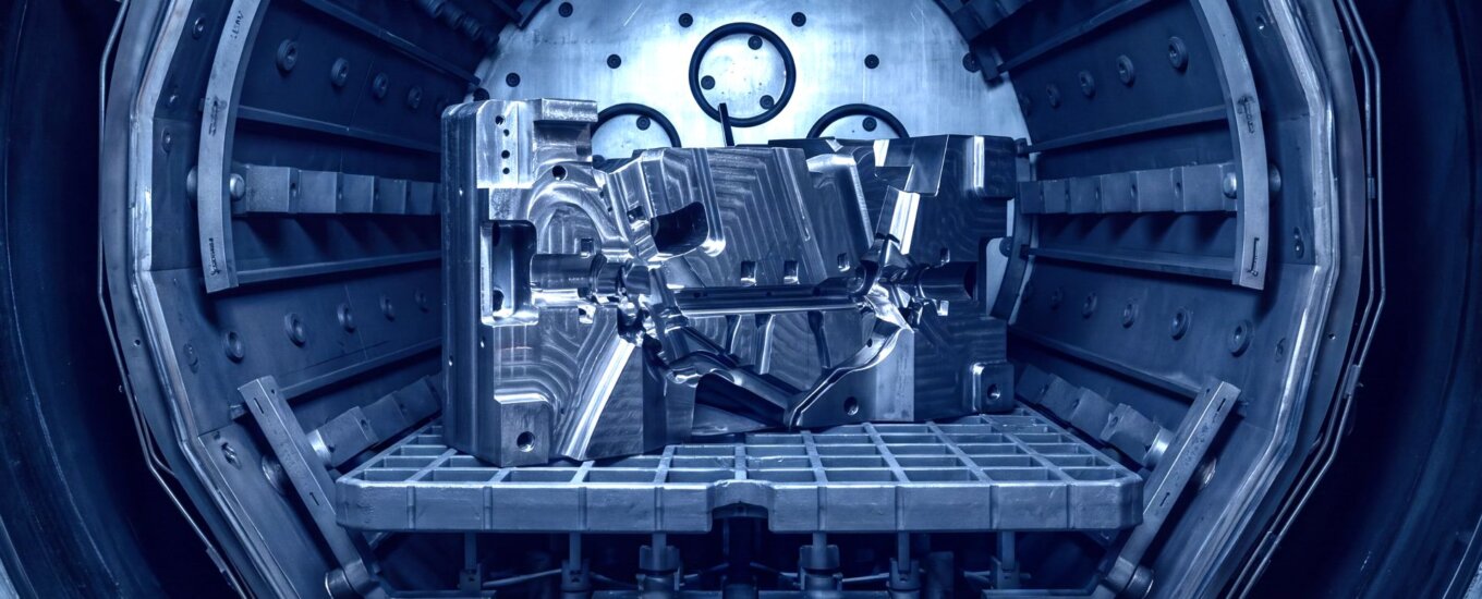 Heat treatment of tooling insert