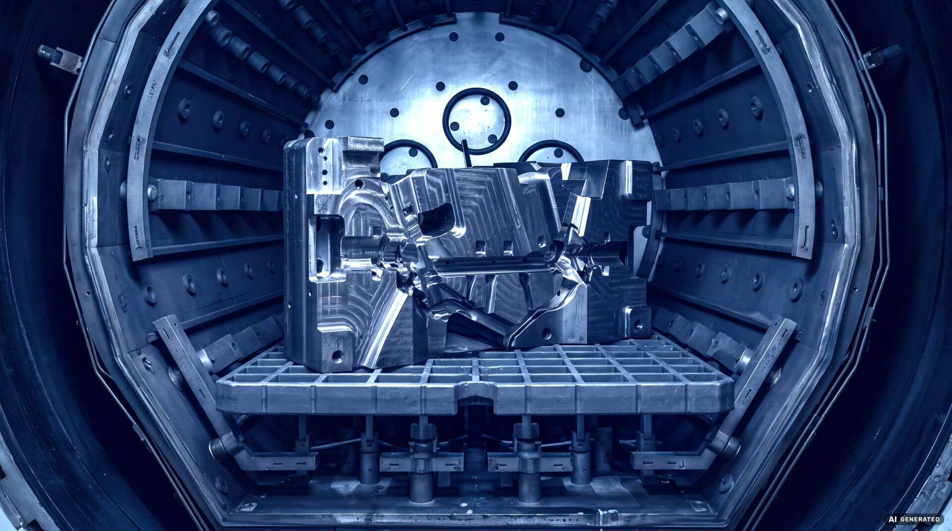 Heat treatment of tooling insert