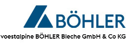 Logo voestalpine Böhler Bleche.