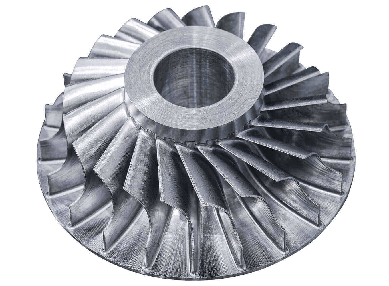 časť leteckej turbíny
