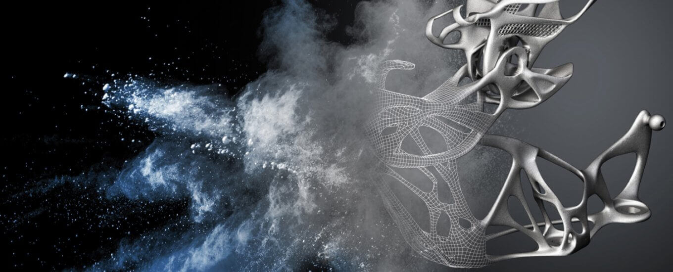 voestalpine AM powder creating complex geometries