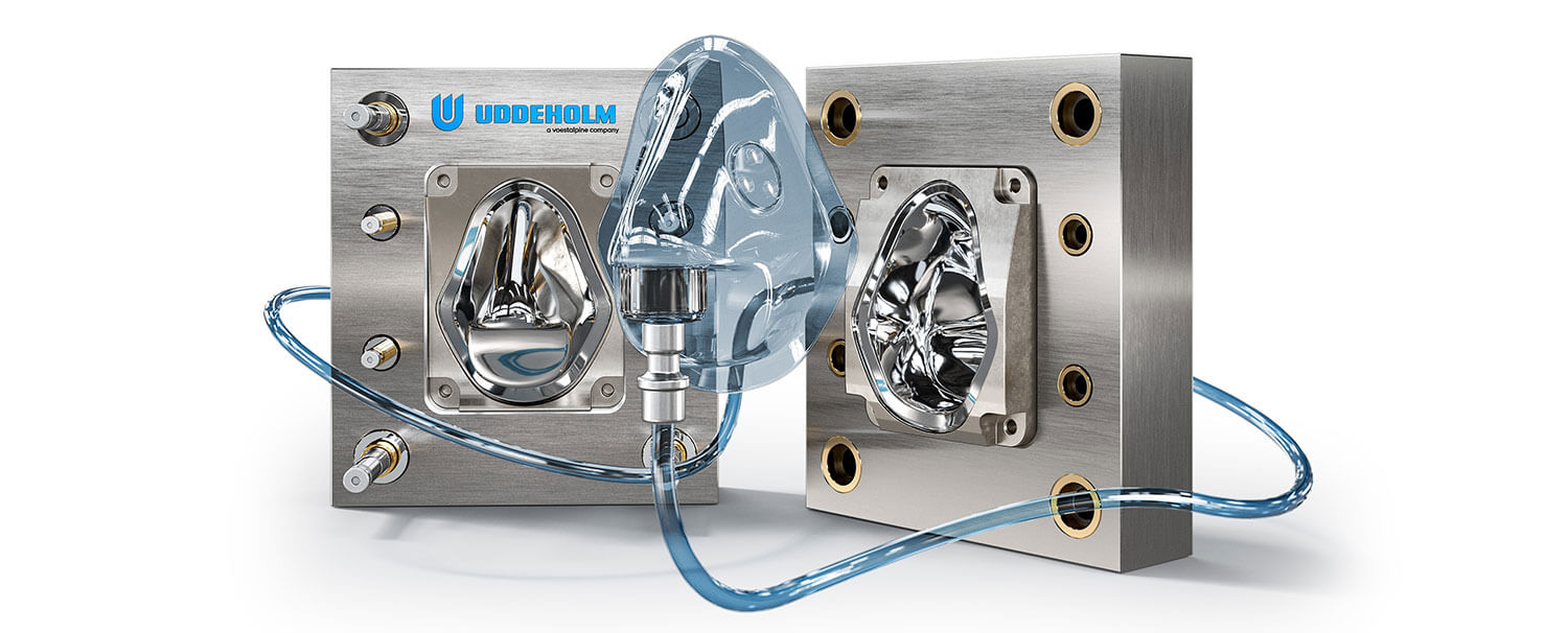 Uddeholm Oxygen Mask Plastic Mold