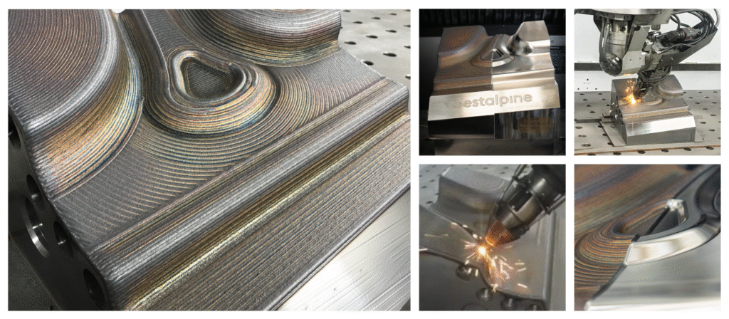 voestalpine press hardening services. Composite images