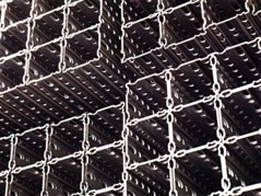Perforated steel tube section produced by voestalpine Sadef