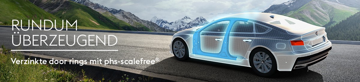 Verzinkte Türringe sind eine besonders sichere und produktionseffiziente Lösung im modernen Automobilbau und bieten eine vielversprechende Perspektive für Stahl in der Mobilität von morgen.
