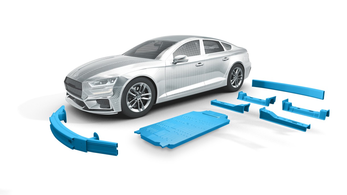 Sicherheitsrelevante Bauteile wie Quertr&auml;ger und Crashtr&auml;ger bieten dank der hohen Festigkeit des martensitischen Stahls MS1500 entscheidende Vorteile f&uuml;r den automobilen Leichtbau und maximalen Schutz im Crashfall.