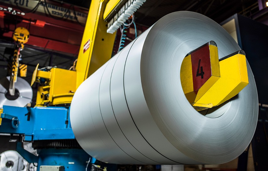 Das Steel & Service Center in Linz bietet Spaltb&auml;nder in unterschiedlichen Ausf&uuml;hrungen an.