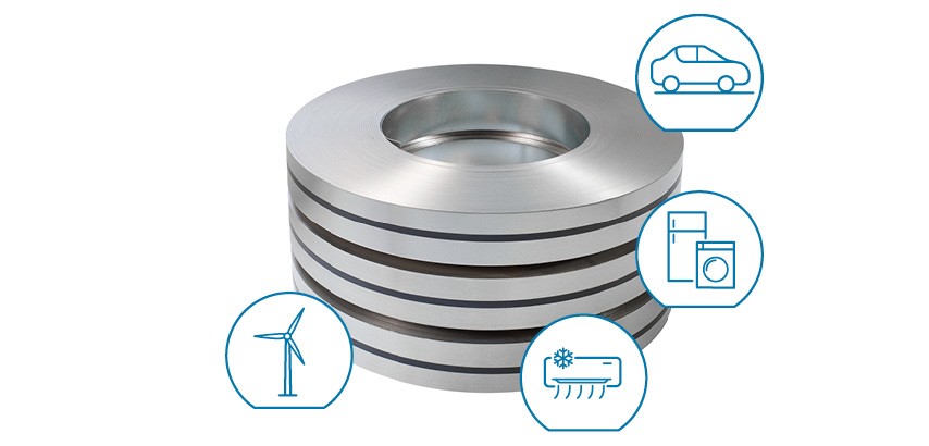 We use modern slitting machinery to produce slit strip with high strength.