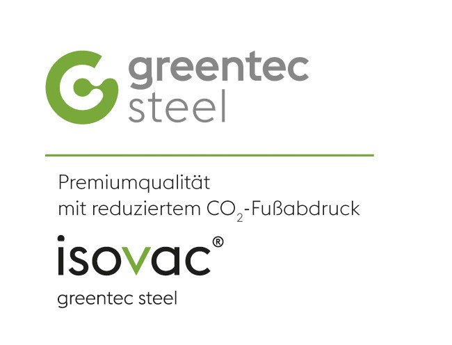 greentec steel label voestalpine isovac