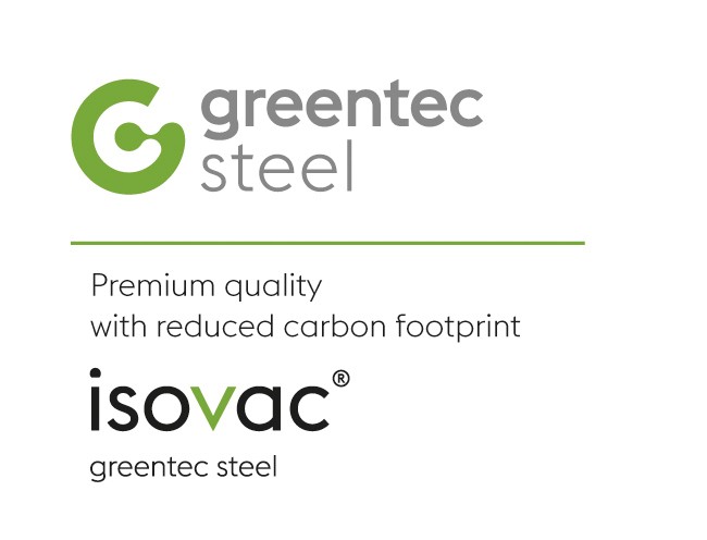greentec steel label voestalpine isovac