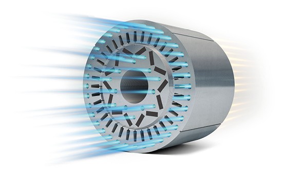 Das Ergebnis von toptyte&reg; Technologies sind 100 % mediendichte Rotor- und Statorpakete mit integrierter K&uuml;hlung.