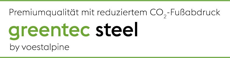 CO2-Fußabdruck greentec steel Produkt