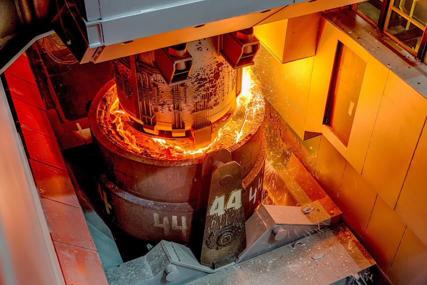New secondary metallurgy plant for demanding steel grades