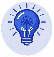 Blaue Gl&uuml;hbirne auf weissem Hintergrund