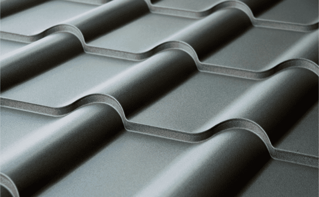 Steel roof tile