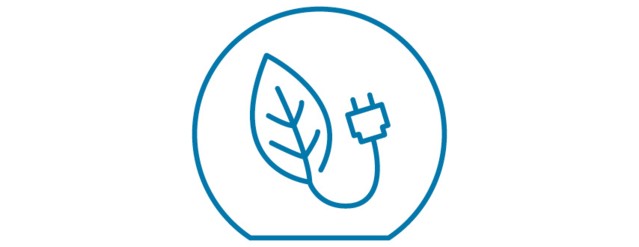 Nachhaltige Mobilität wird durch einen weitgehend elektrifizierten Fuhrpark und Versand per Bahn gefördert.