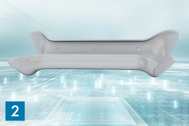 Lower backrest crossmember for front seat structures made of voestalpine steel