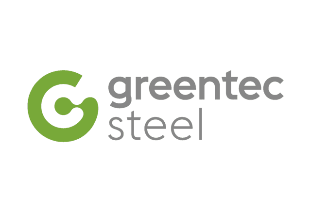 Logo of voestalpine greentec steel with a reduced carbon footprint