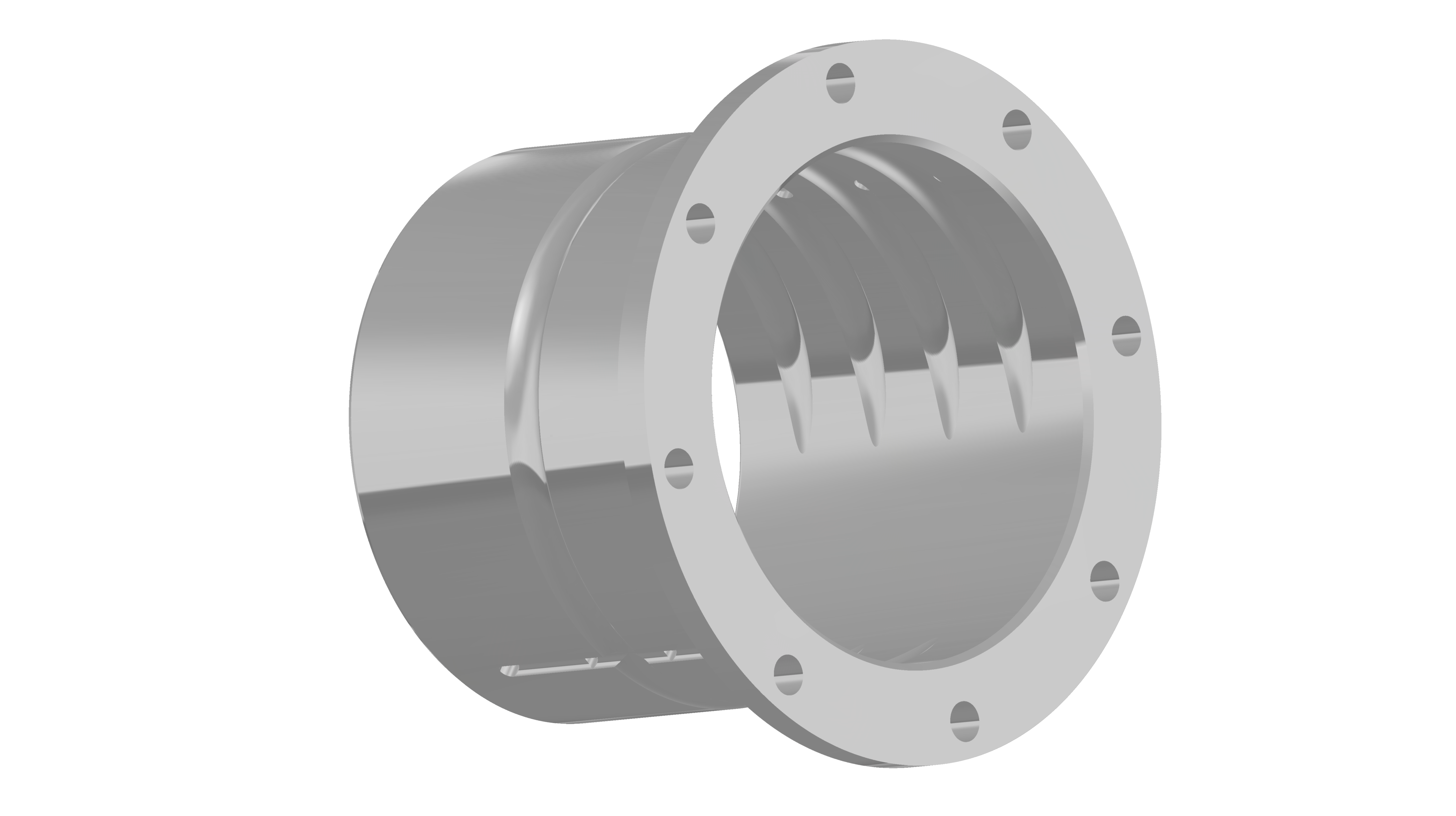 ALZEN® Buchse mit Flansch