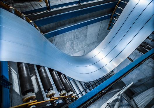 voestalpine supplies slit strip with the highest dimensional accuracy.