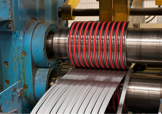 voestalpine supplies slit strip for the automotive and house industries.