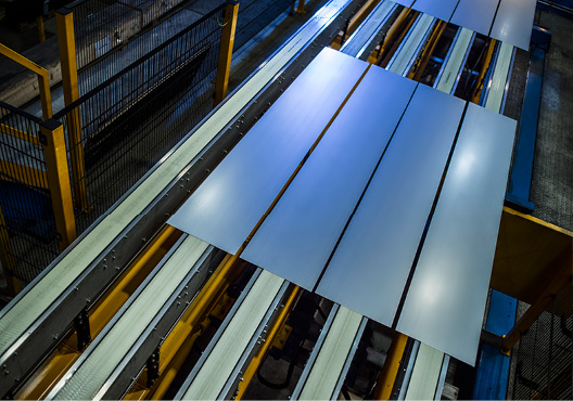 We guarantee efficient processes with our slit strip.