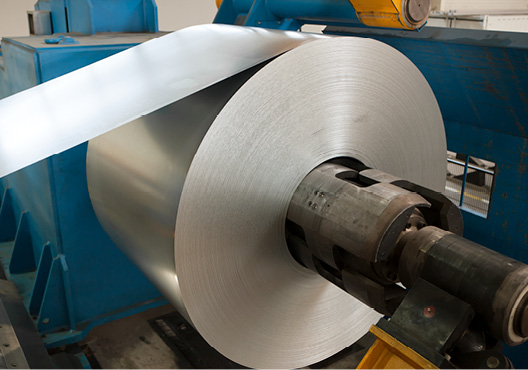 We supply slit strip with automated packaging for smooth processing.