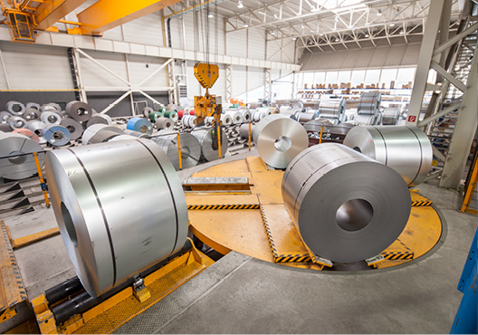 voestalpine optimizes material utilization with each cut. 