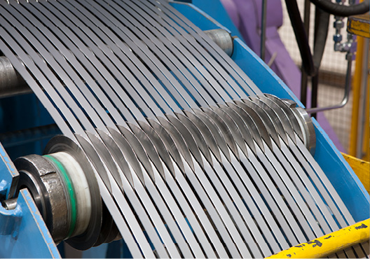 We support customers with tailor-made slit strip.