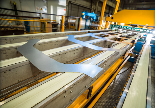 voestalpine supplies tailored blanks produced using multiblanking technology.