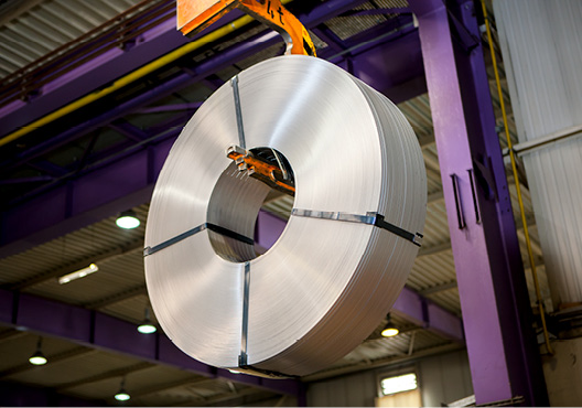 Wir liefern Spaltband, das h&ouml;chste Stahlqualit&auml;t erf&uuml;llt.