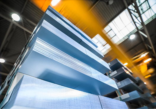 Voestalpine supplies sheets with the highest dimensional accuracy.