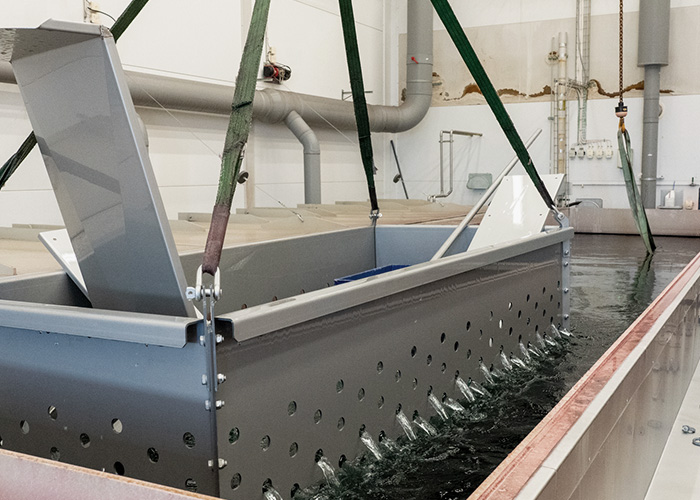 Perfectly cleaned stainless steel welds with Finishing Chemicals ...